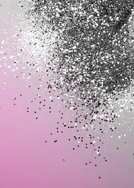 Silver Pink Glitter Dream