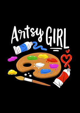 Art Artsy Girl Artist
