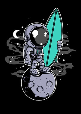 Astronaut Surfer
