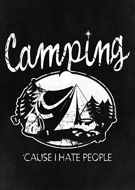 Funny Camping Quote
