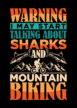 Mountain bike mtb shark