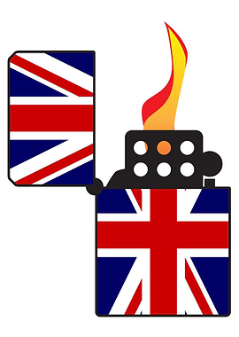 Union Jack Flag Lighter