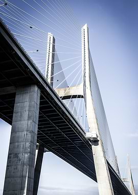 Industrial Concrete Bridge