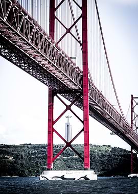 Tagus bridge King Christ