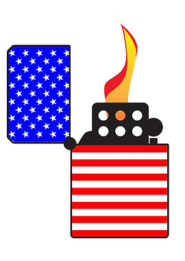 Stars And Stripes Lighter