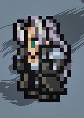 FF VII Sephiroth Sprite