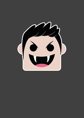 Sweet vampire Halloween