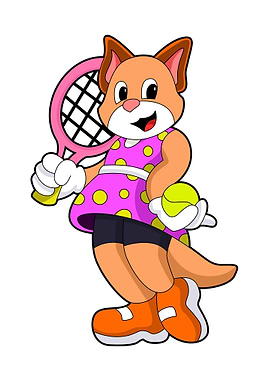 Cat Tennis racket Sports