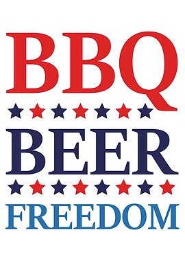 BBQ BEER FREEDOM 4th July