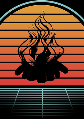 Campfire Camper Synthwave