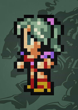 FF VI Terra Pixel Sprite