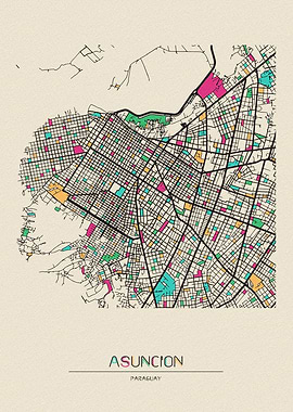 Asuncion Map