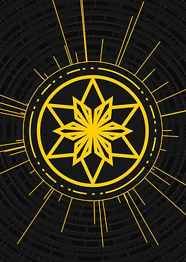 Yellow Gold Magic Seal