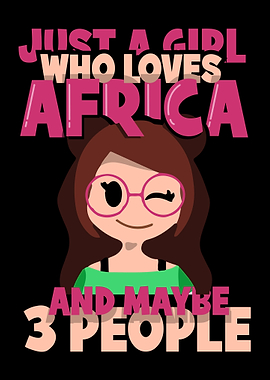 Safari Africa Girl Woman