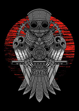 Steampunk Owl