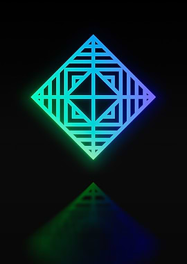 Prismatic Neon Magic Seal