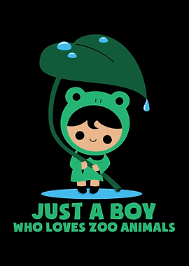 Boy Zoo Animals