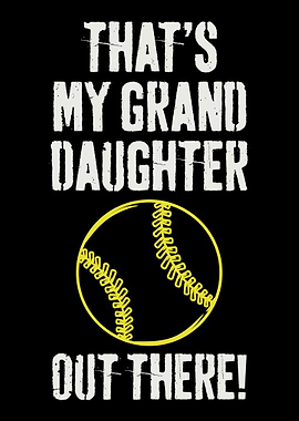 Softball Grandpa Softball
