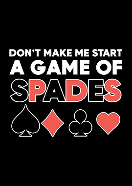 Funny Spades Card Game