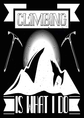 Hiking Poster Displate