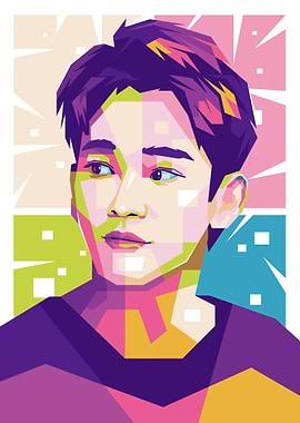 EXO CHEN POP ART