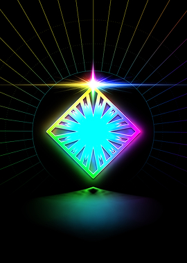 Prismatic Neon Magic Seal