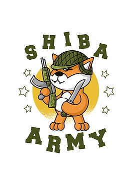 ARMY DOG SHIBA INU