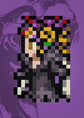 FF VIII Edea Pixel Sprite
