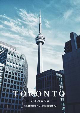 Toronto Coordinate Art