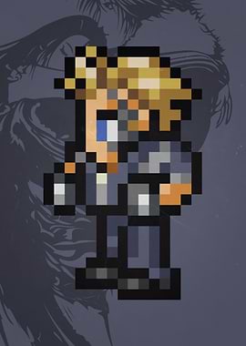 FF VIII Zell Pixel Sprite