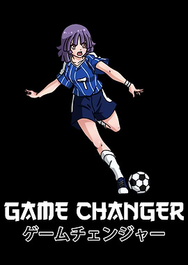 Soccer Anime Girl Football