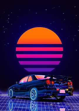 Classic Skyline GTR R34