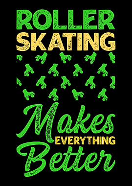 Roller Skate Skaters Gift