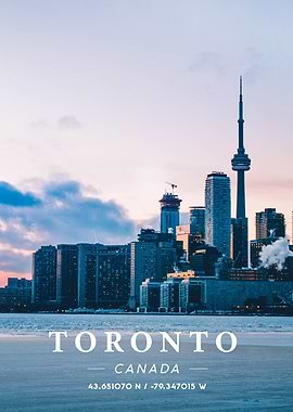 Toronto Coordinate Art