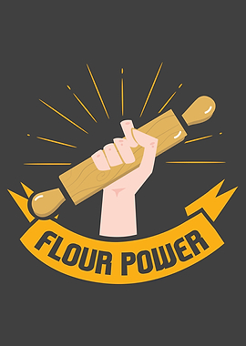 Flour Power Funny Baking