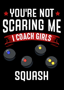 Squash Coach Girls Gift
