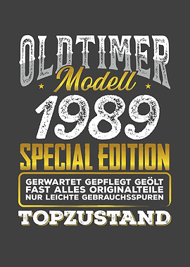 Classic car modell 1989