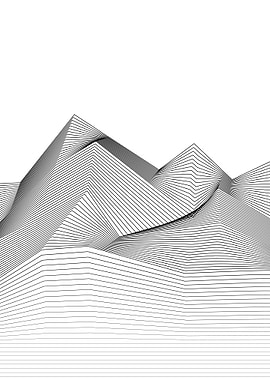 Black and White Line Art