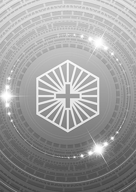 Black and White Glyph Rune