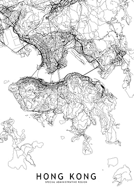 Hong Kong Map