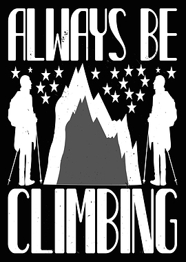 Hiking Poster Displate