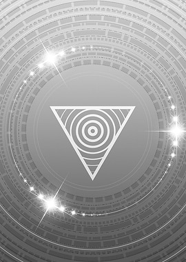 Black and White Glyph Rune