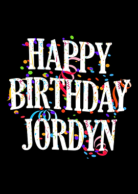 Happy Birthday Jordyn
