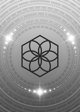 Black and White Geometric