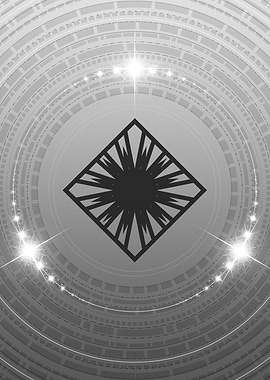 Black and White Geometric