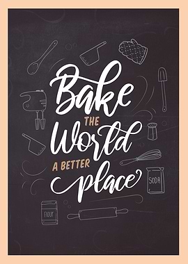 Baking Poster Displate