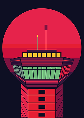 Retro ATC Tower