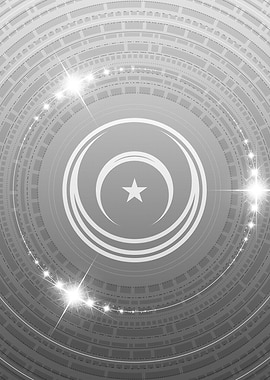 Black and White Glyph Rune