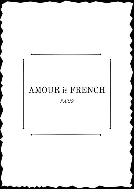 AMOUR is FRENCH