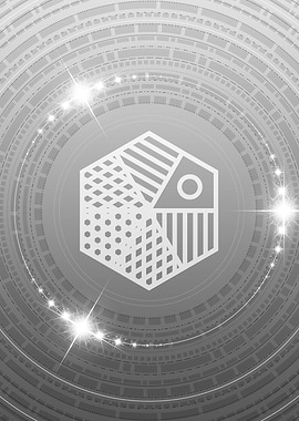 Gray Glyph Mandala Rune